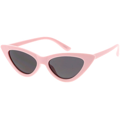 Gafas de sol estilo ojo de gato fabulosas y puntiagudas retro para niños D139