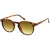 Gafas de sol con montura de cuerno retro con lentes de color neutro P3 para niños D146