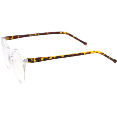 Gafas de bloqueo de luz azul con lentes transparentes en forma de P3 retro D158