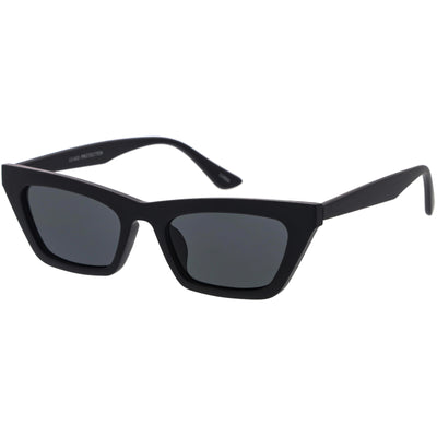Gafas de sol estilo ojo de gato, puntiagudas, delgadas, inspiradas en la vendimia Mod D211