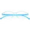 Gafas transparentes redondas con bloqueo de luz azul ligeras y ovaladas para niños D222