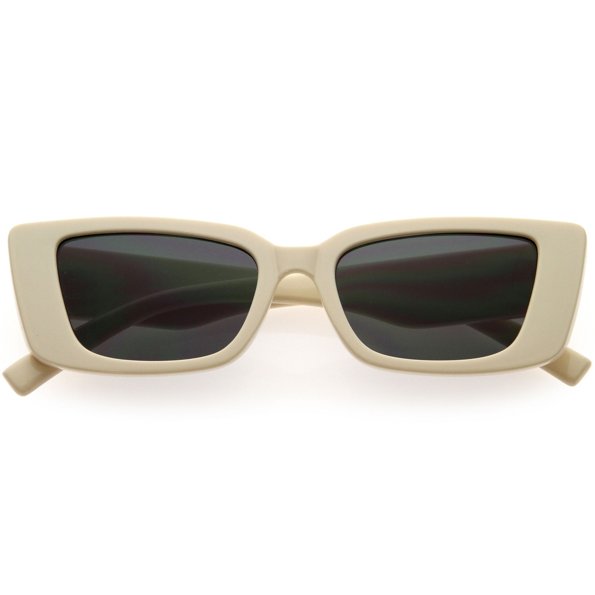 Gafas de sol estilo ojo de gato, cuadradas, retro, con montura gruesa y atrevida D256