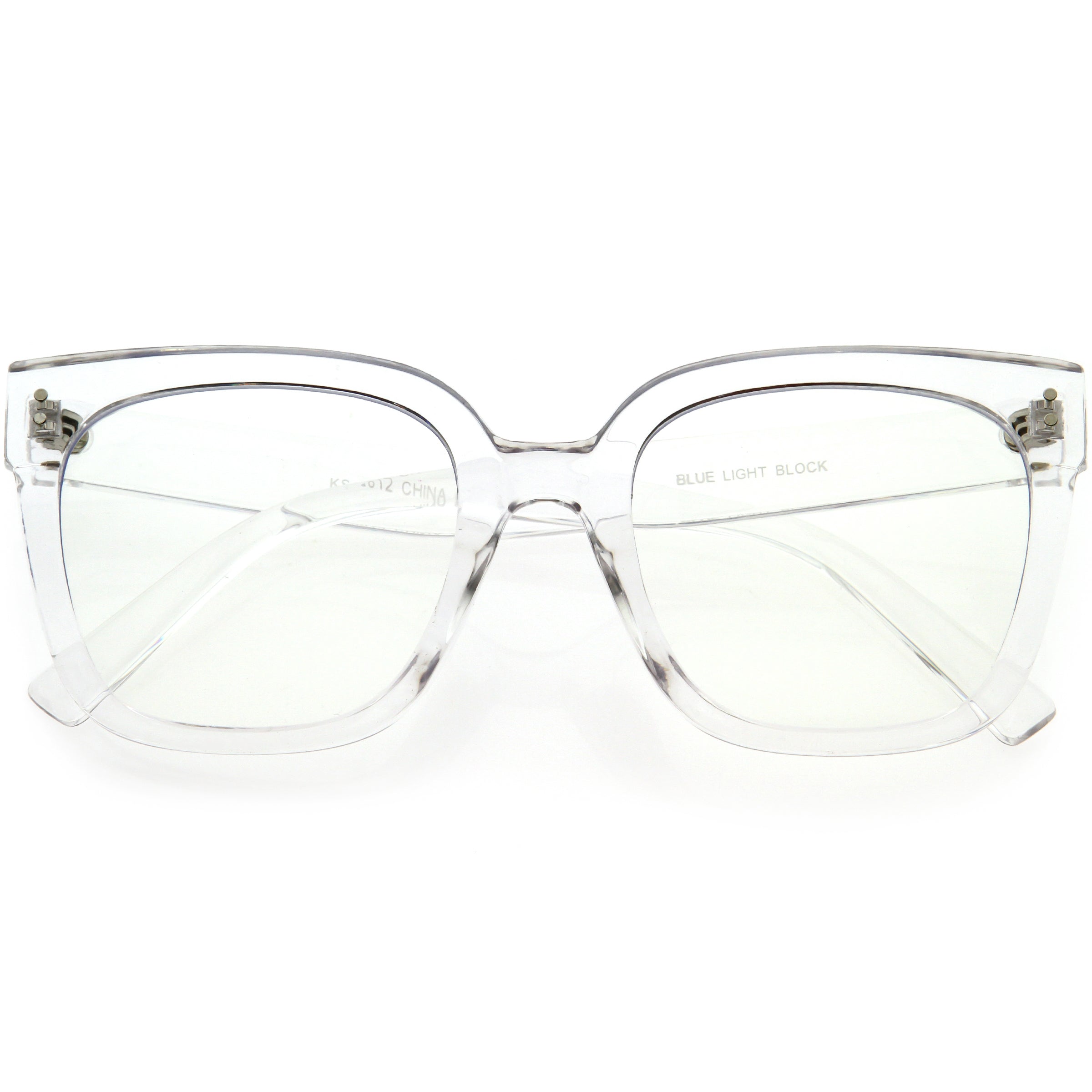 Oversized Square Computer Glasses For Women Oversized Square Blue Light ...