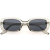 Vintage-Inspired Bold Chic Neutral Square Sunglasses D294