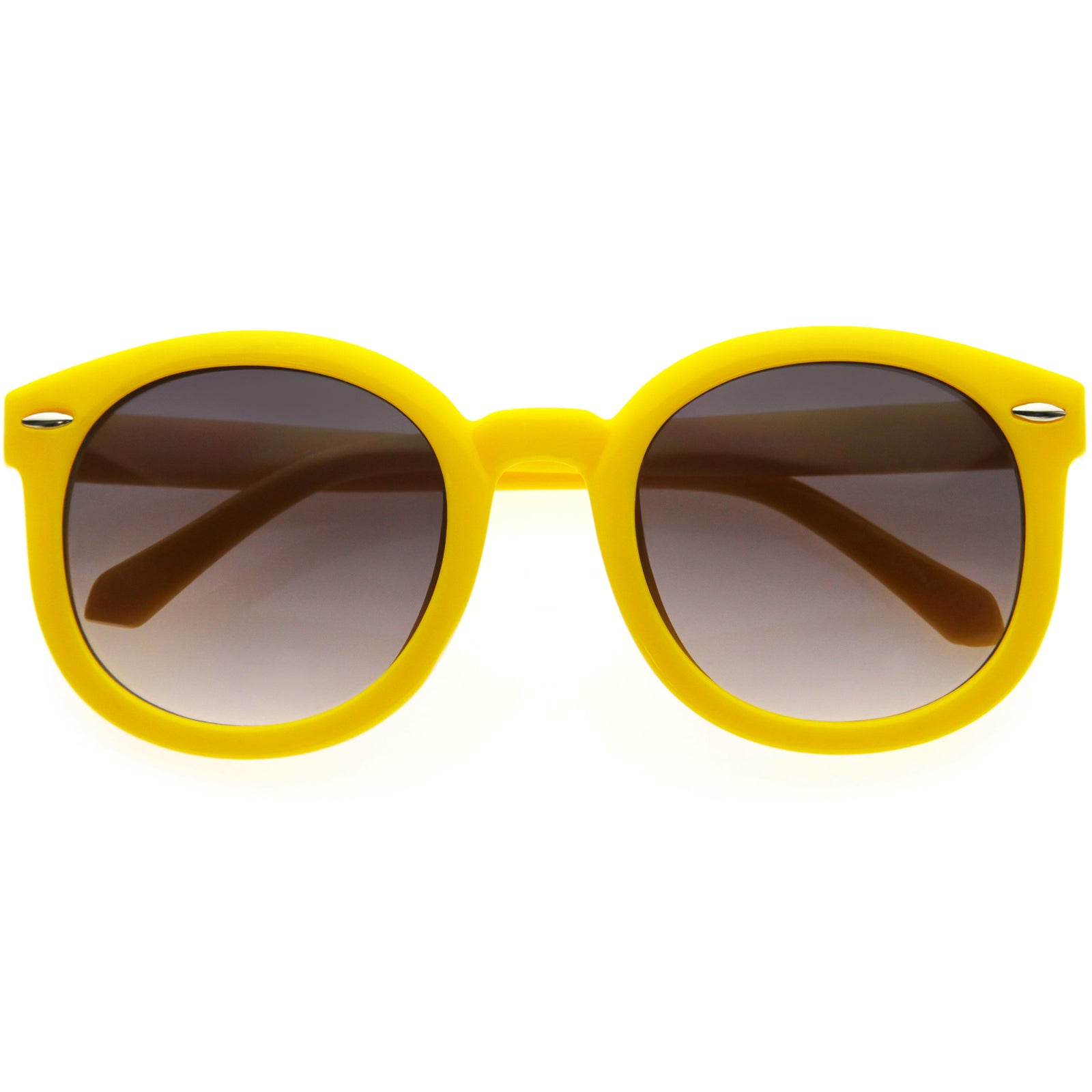 Kids Round Oversize Retro Fashion Kids Sunglasses D299