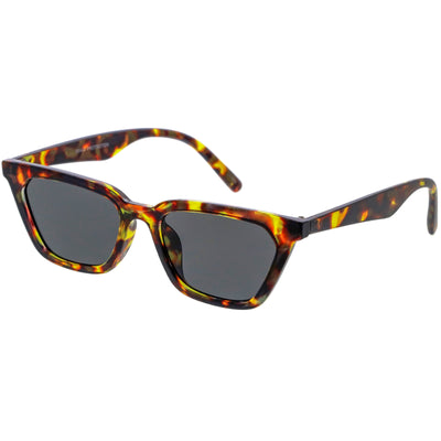 Gafas de sol estilo ojo de gato contemporáneas modernas neutrales Mod D313