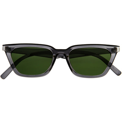 Gafas de sol estilo ojo de gato contemporáneas modernas neutrales Mod D313