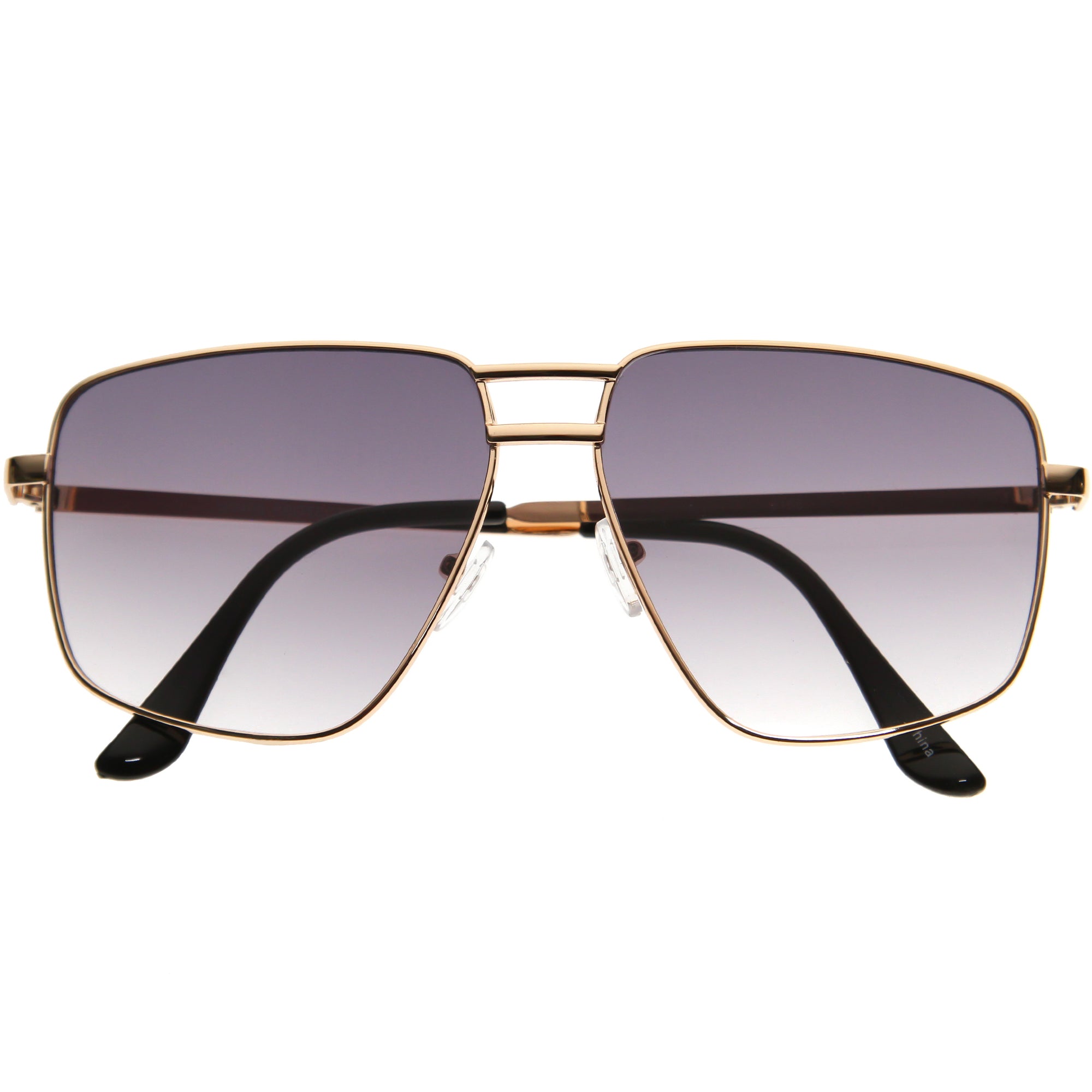 Gafas De Sol Polarizadas Retro - Pack De 2 Pares Con Diseño Cuadrado Y Estilo Leopardo/marrón Té