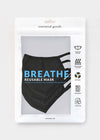 Productos esenciales: máscaras de seguridad para respirar (negro/paquete de 3)