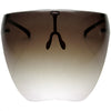 Protector facial Ombre, visera de cubierta completa, gafas/gafas de sol (antivaho) D188